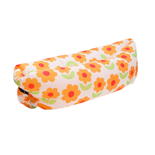 户外露营充气沙发懒人单人躺椅音乐节空气沙发便携气垫床野餐坐躺