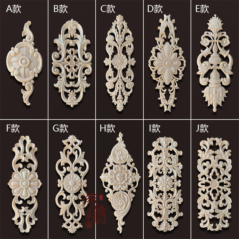 欧式风衣柜门隔断东阳木雕现货