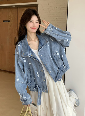 【现货】 立体 绣花   牛仔外套   2C301-1618-P175-K288