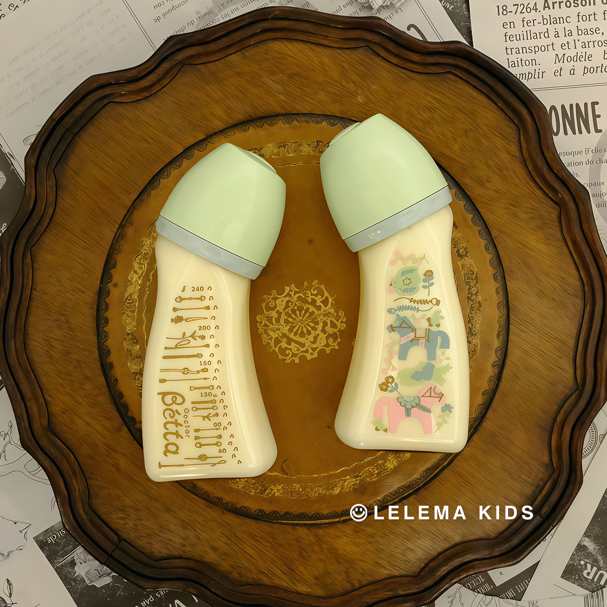 日本本土制betta蓓特奶瓶马年限定新生婴儿防胀气防呛吐奶宽口径