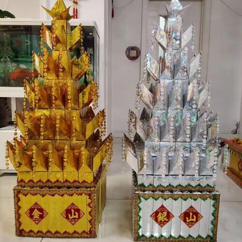 新年转大运 高质量大金山银山全套材料包+送视频教程半成品发货