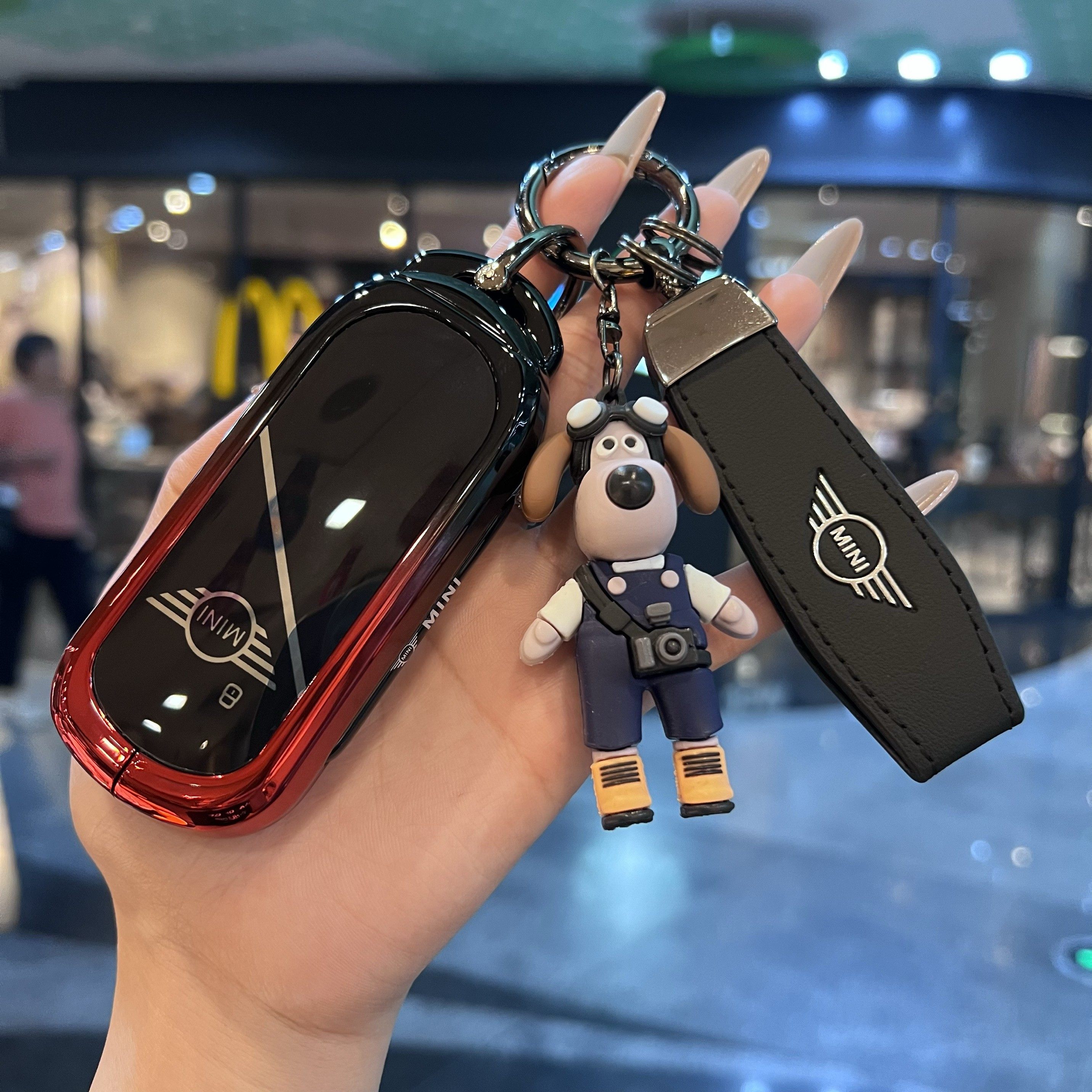 适用宝马mini新能源cooper24款25款车countrymanaceman钥匙套壳包