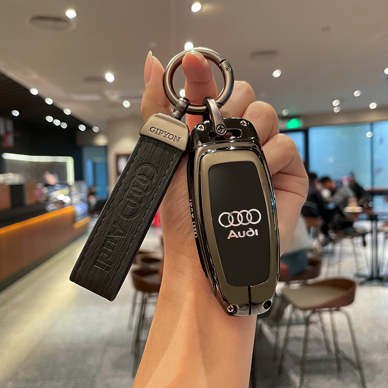 2024款奥迪a6l钥匙套a3l车a4l专用q5l高级感a7l壳q4etron扣q7 a8