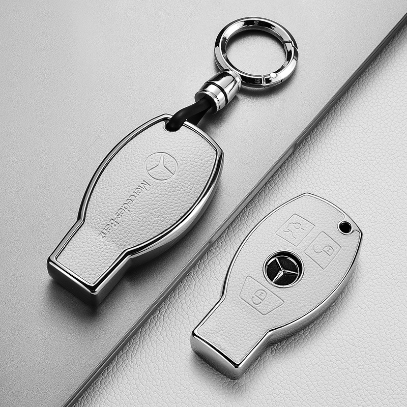 奔驰c260L钥匙套C级C200L壳a180L扣glc260包gla车e300l保护glk300