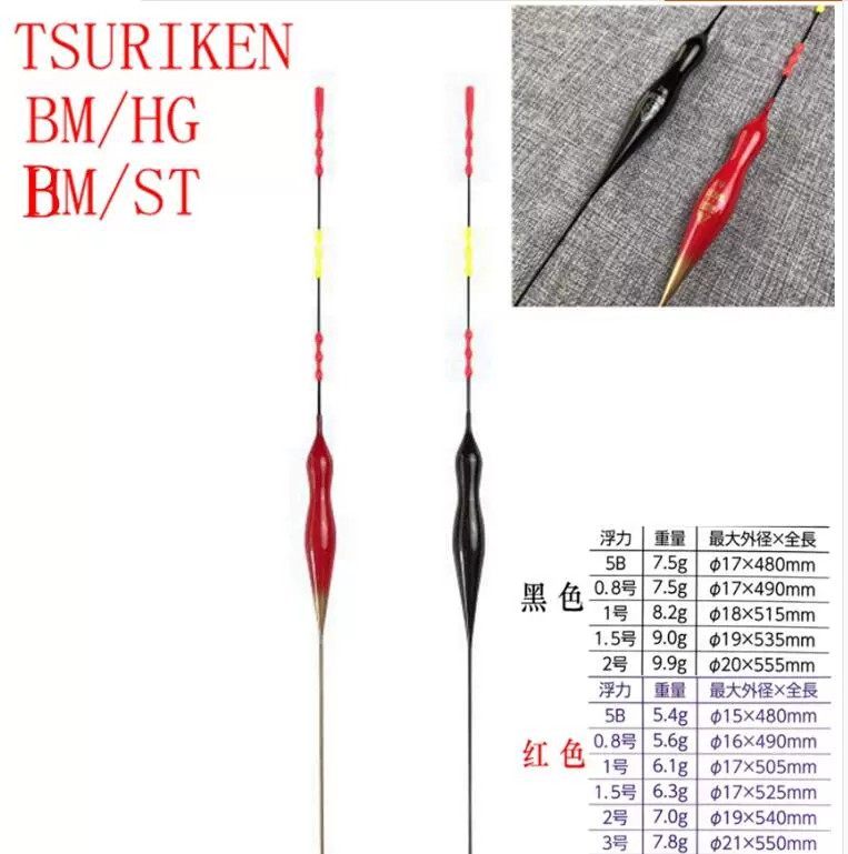 Tsuriken钓研BM19款一代软体立漂全新未使用没有原包装保真