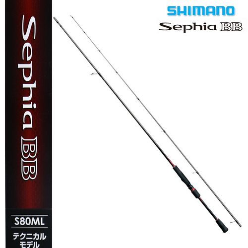 SHIMANO禧玛诺鱿鱼竿SephiaBBS80ML木虾墨鱼火箭直柄路亚船海岸抛