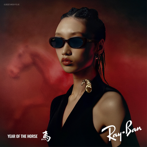RayBan雷朋枕形注塑太阳镜