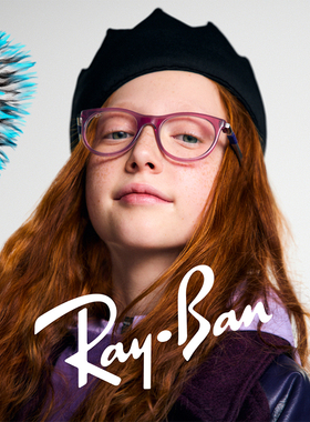 雷朋儿童款潘托斯尼龙光学镜男女同款镜框近视眼镜0RY9082V可配镜