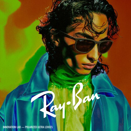 RayBan雷朋Peek方形太阳镜