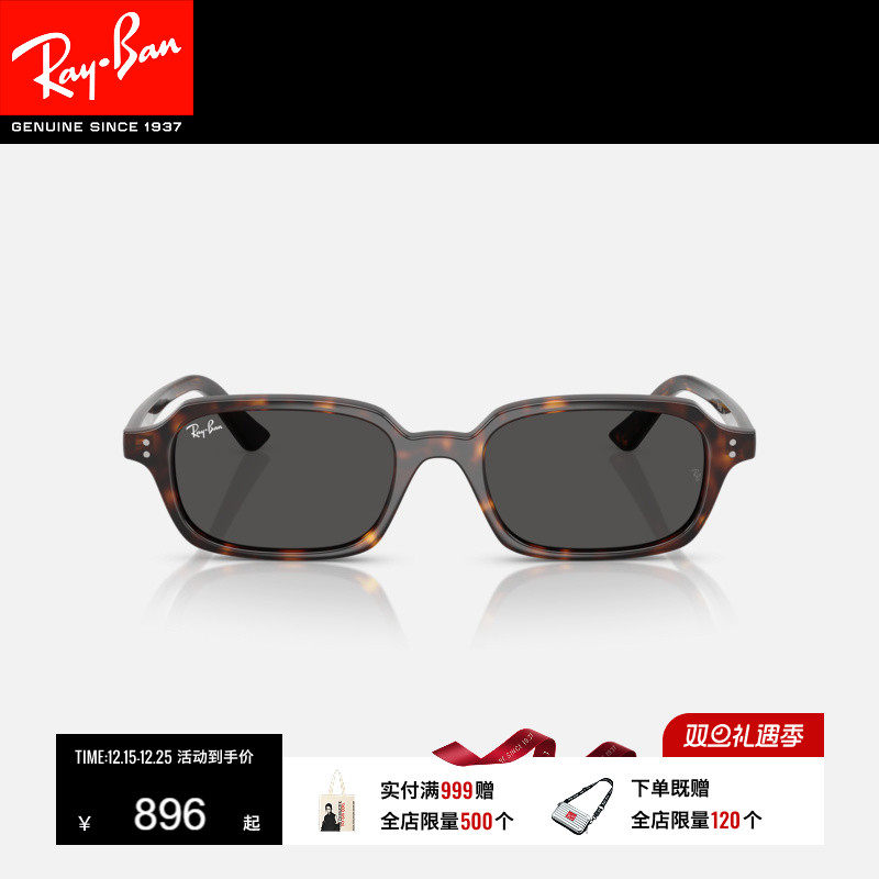 RayBan雷朋枕形板材太阳镜