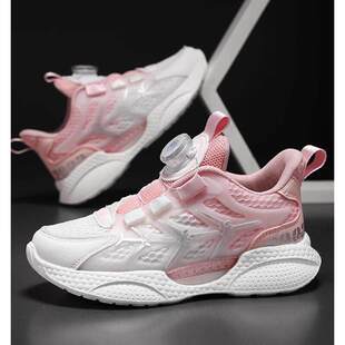 专业跑步鞋女轻便减震夏季网面透气爆款运动初中学生大童超轻跑鞋