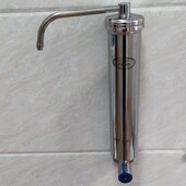 伯仕源不锈钢陶瓷家用横阀角阀厨房净水机入墙过滤净水器陶瓷滤芯