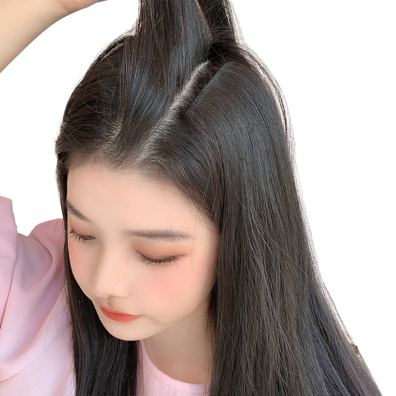 垫发根假发片女一片式增发量两边蓬松垫高头顶补发贴片蓬松器仿真