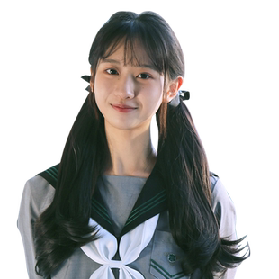 双马尾假发女绑带式超轻少量自然低马尾片日系jk微卷发尾蓬松仿真