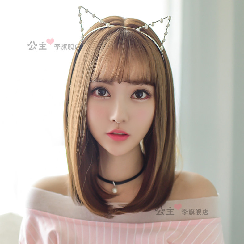 Perruque Long cheveux raides - Ref 2612743 Image 5