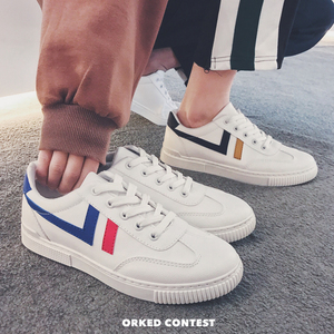 秋季新款男生撞色休闲鞋