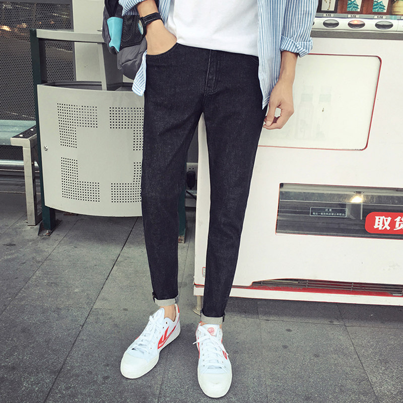 Jeans pieds Slim pour automne - Ref 1482058 Image 4