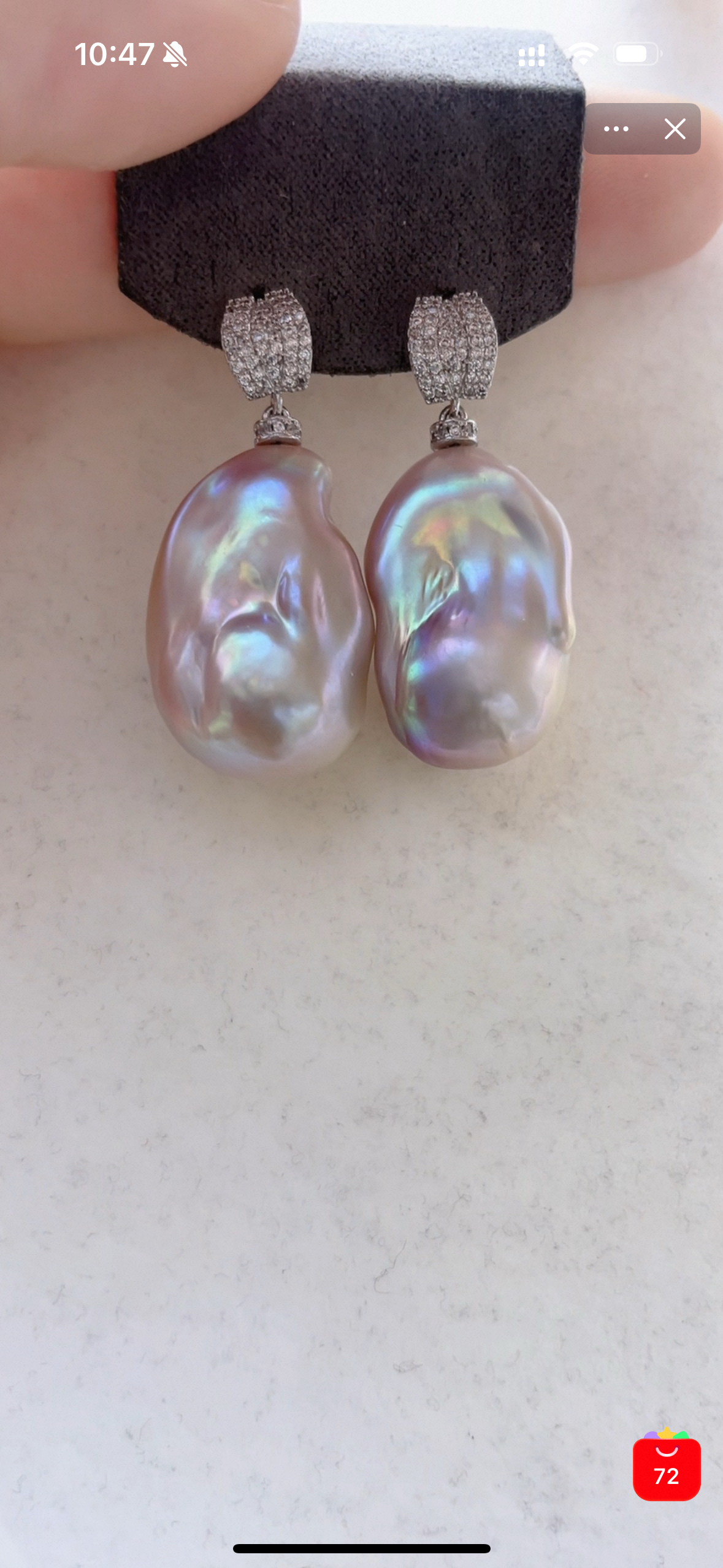 炫粉巴洛克珍珠耳饰耳钉,饰品/流行首饰/时尚饰品新,项链,淘宝优惠券,粉丝福利购,淘宝优惠卷