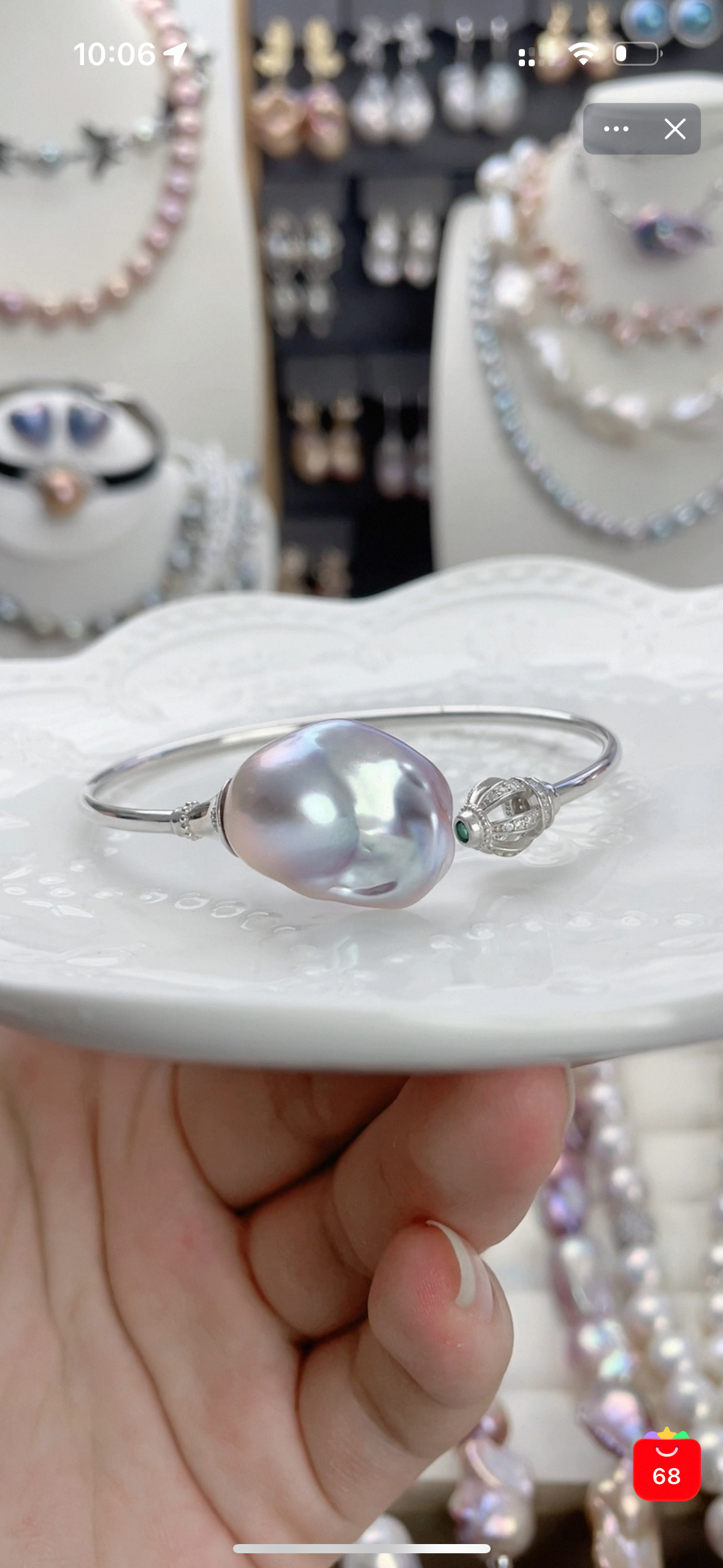 巴洛克珍珠手镯