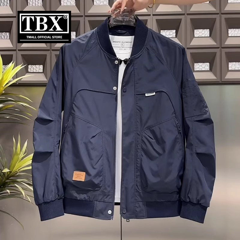高端飞行员棒球服男士外套2026新款春装工装夹克男款秋季加厚棉服