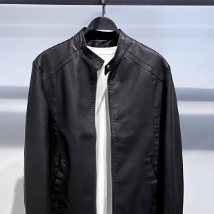 短款 高端真皮皮衣外套男春秋季 休闲男士 高端修身 立领夹克 2026新款