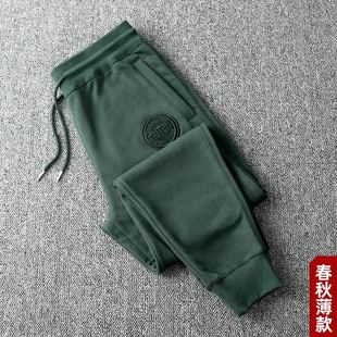 加绒弹力束脚裤 MAROLIO 宽松大码 秋冬重磅男女休闲卫裤 品质卓越