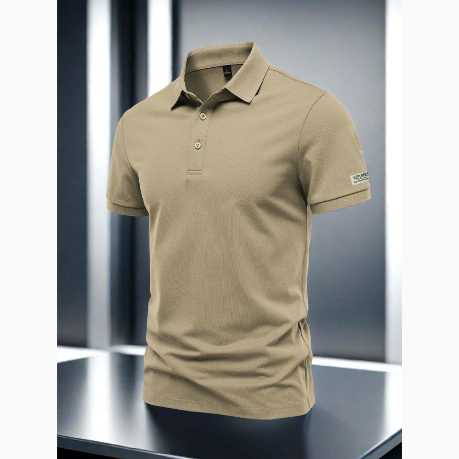 高端短袖T恤男2025夏季新款轻奢时尚百搭透气速干半袖打底衫潮