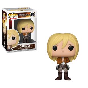 正版FUNKO POP进击的巨人克里斯塔手办公仔希斯特莉亚·雷伊斯