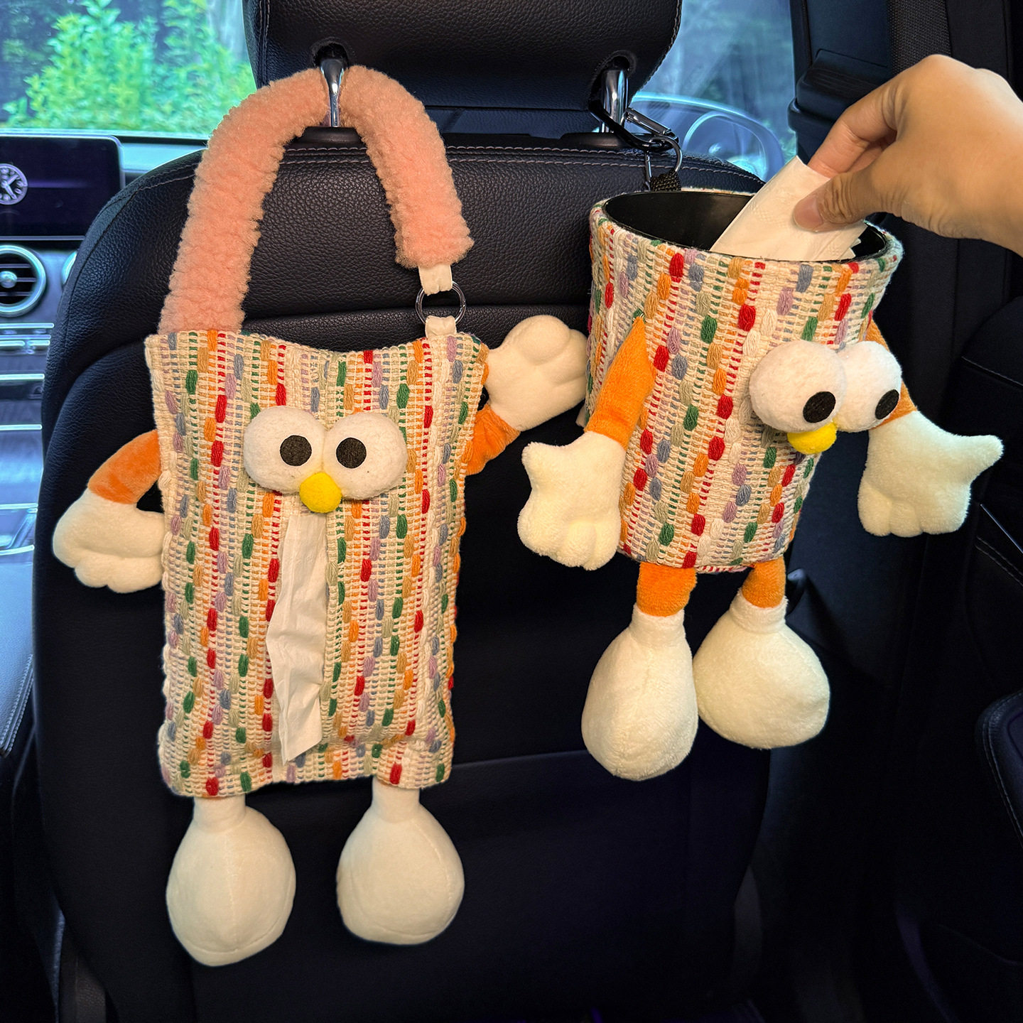 车载垃圾桶2025新款高级感车内垃圾袋卡通吊挂实用女装饰品,汽车用品/电子/清洗/改装,车载垃圾桶/袋,淘宝优惠券,粉丝福利购,淘宝优惠卷