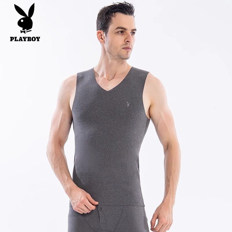 花花公子羊毛保暖背心男德绒打底上衣男款无痕加绒冬季氨基酸润肤,女士内衣/男士内衣/家居服,保暖背心,淘宝优惠券,粉丝福利购,淘宝优惠卷