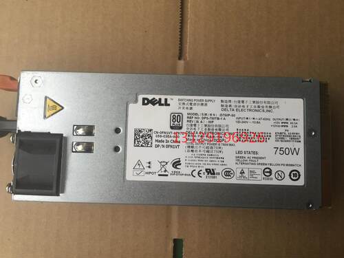 原装戴尔 DELL R515 R715服务器电源DPS-750TB-1A D750P-SO FN1VT