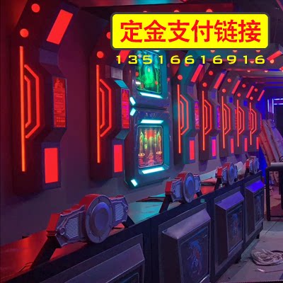 SKP空天电竞模块 装饰挂件 电竞馆装修设计 竞技馆装饰设计