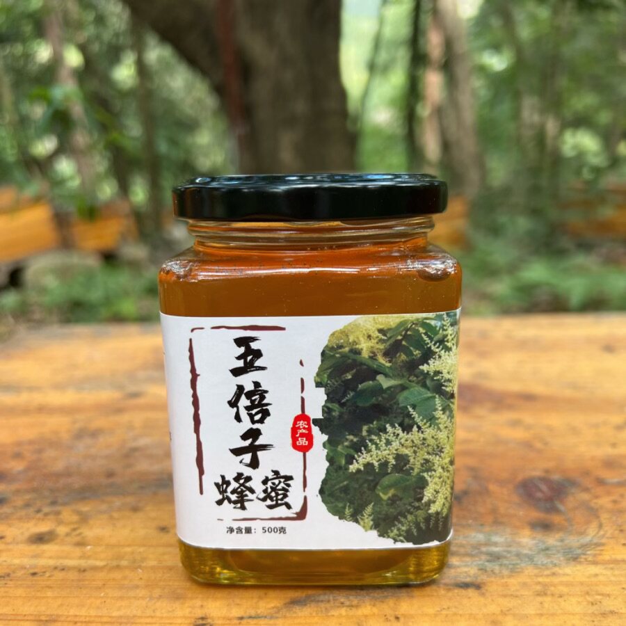 新蜜 五倍子蜂蜜 中药材花蜜  秋天的第一茬蜂蜜