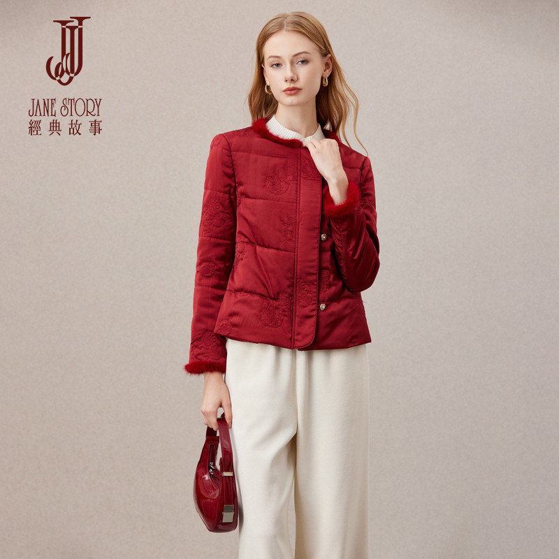 新中式国风加厚棉服外套