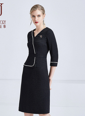 经典故事官方旗舰店2026新款连衣裙女C215P016191BJ