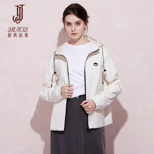 宽松中长款风衣外套女