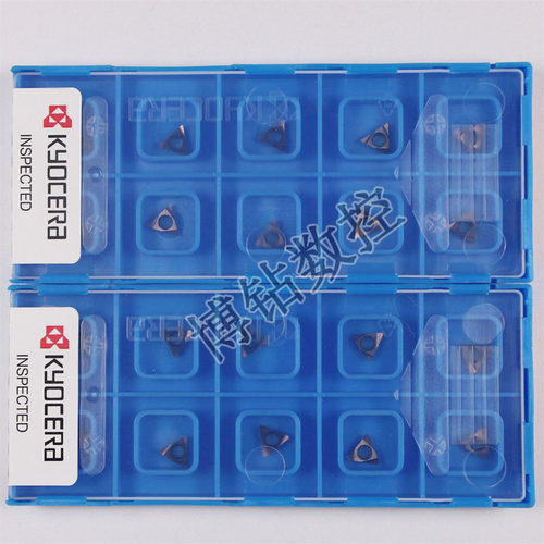 京瓷小三角精镗刀粒TBGT060102L 060104L PR930不锈钢镗内孔刀片