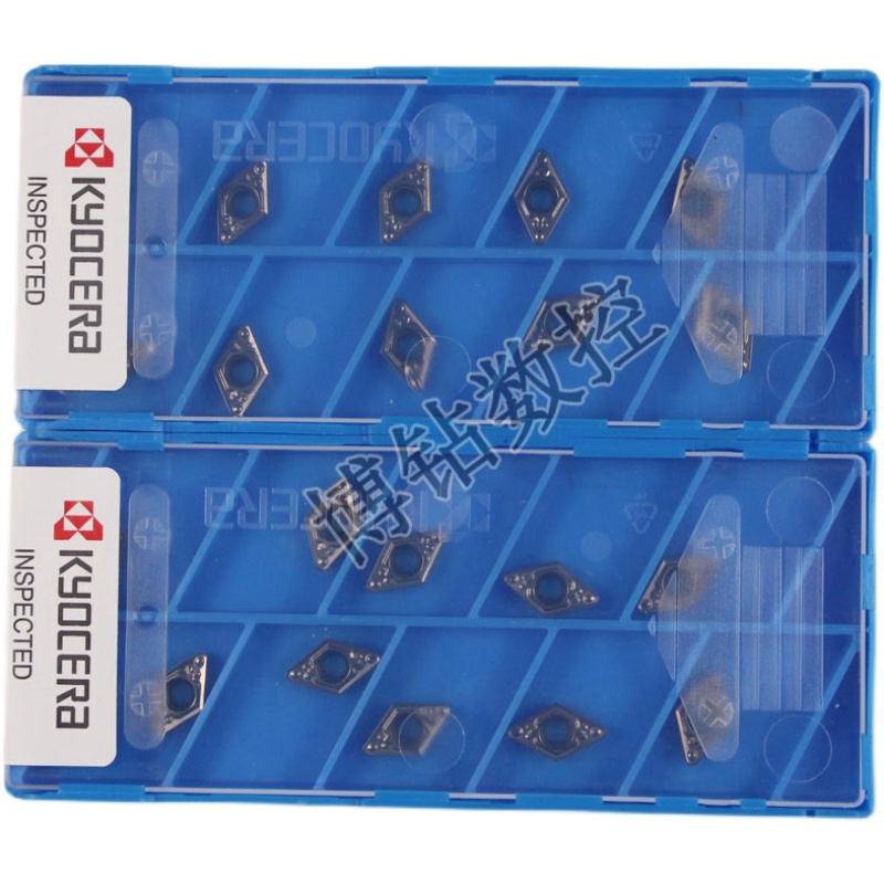 京瓷55度金属陶瓷小菱形内孔数控刀片DCMT070204 070208HQ TN60