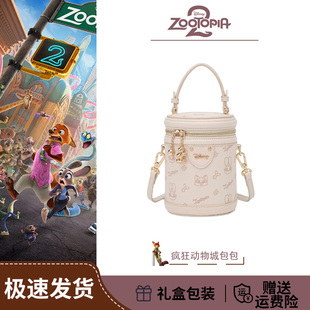 迪士尼【疯狂动物城】包包女款大容量轻奢小众高级感斜挎2026新款