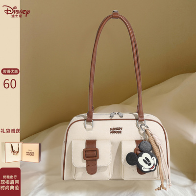 迪士尼包包女式2025新款轻奢小众