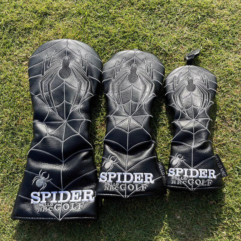 出口日韩蜘蛛高尔夫一号木杆头套球杆套木杆套球头帽套球杆保护套