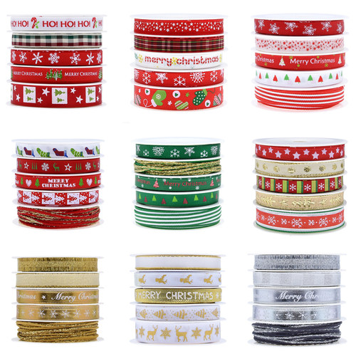 ins风雪花片丝带织带diy材料