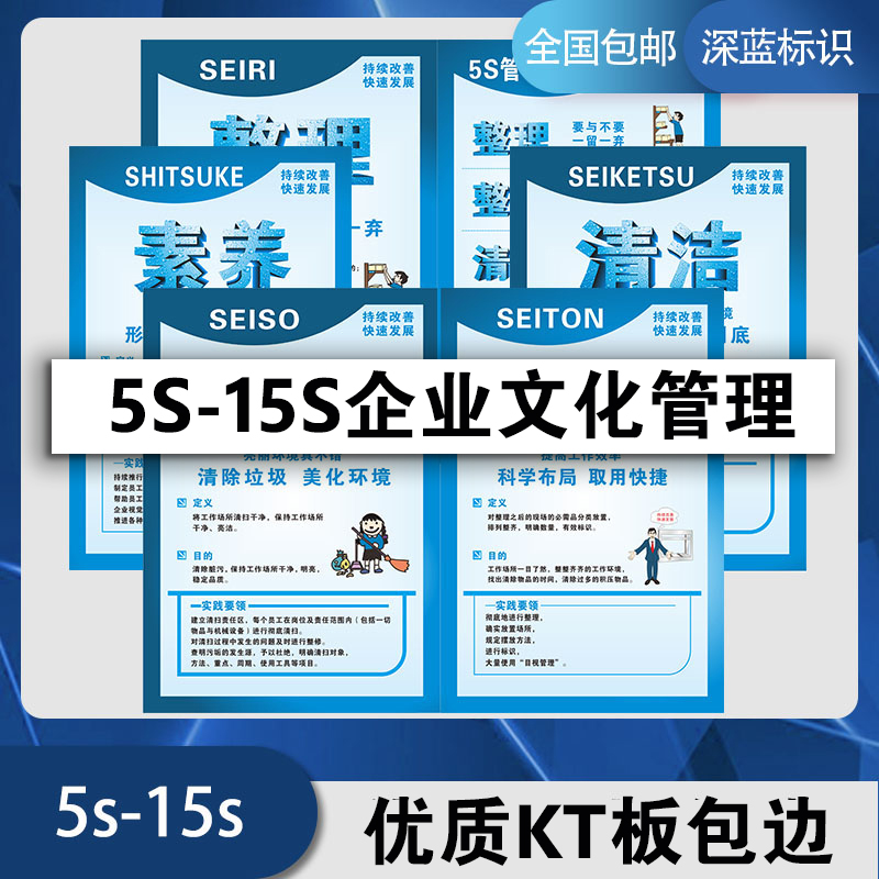 车间企业文化海报宣传画