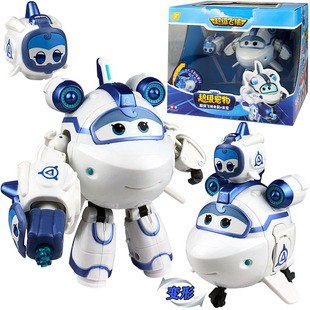 奥迪双钻超级飞侠米莉米宝合体磁吸超级宠物装备乐迪变形玩具儿童