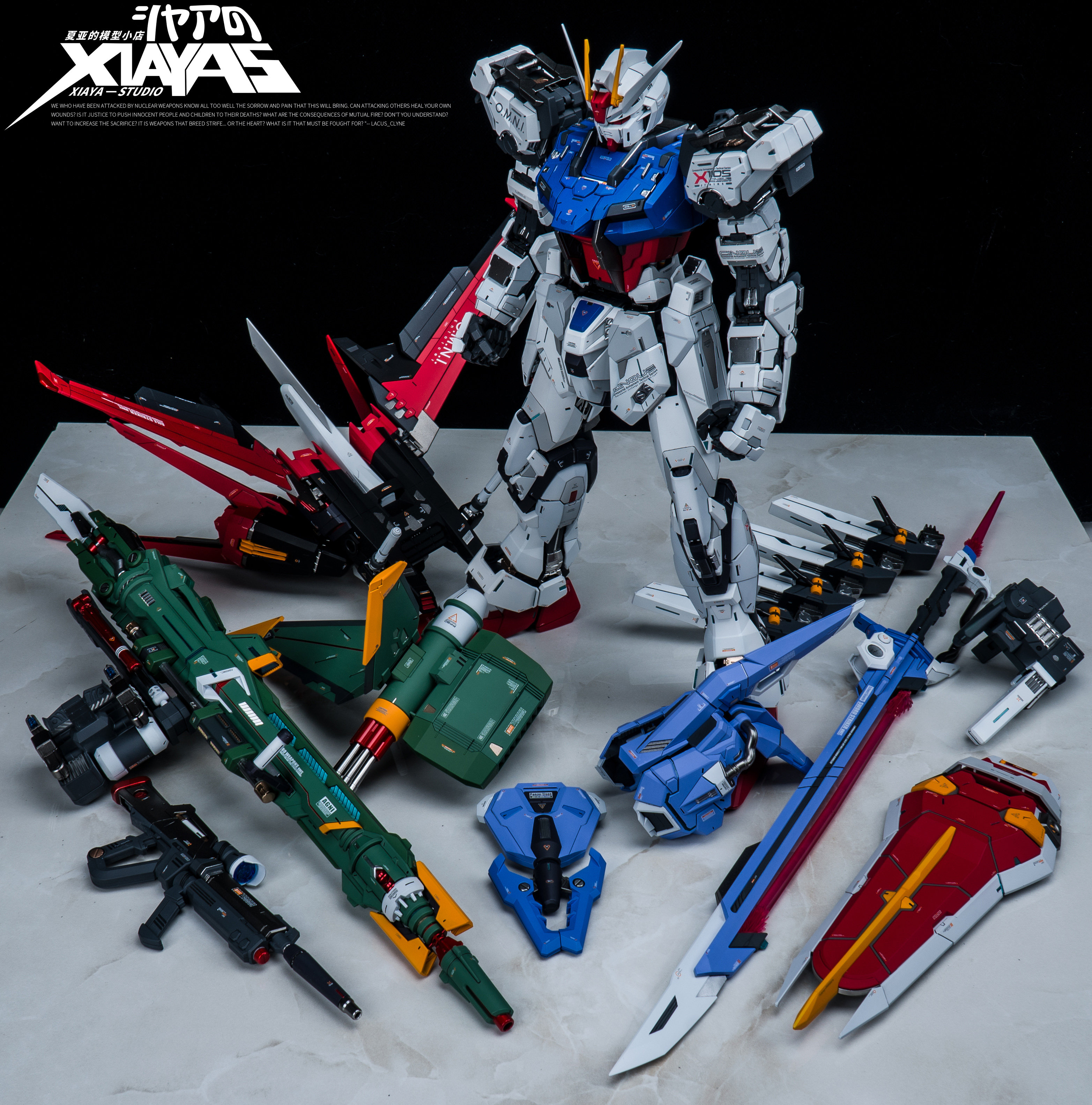 夏亚的模型小店 万代pg完美强袭 pg强袭高达完美强袭喷涂成品代工