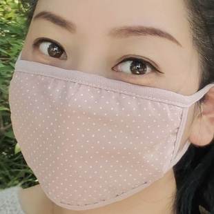 口罩女秋冬季保暖防寒透气2025新款厚款冬天纯棉布女士可水洗防尘