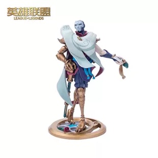 英雄联盟LOL正版刀妹机器人阿狸维嘉塞娜卢锡安金克丝手办摆件