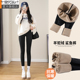 女外穿2025新款 秋冬加绒加厚紧身收腹瑜伽裤 保暖棉裤 鲨鱼裤 打底裤