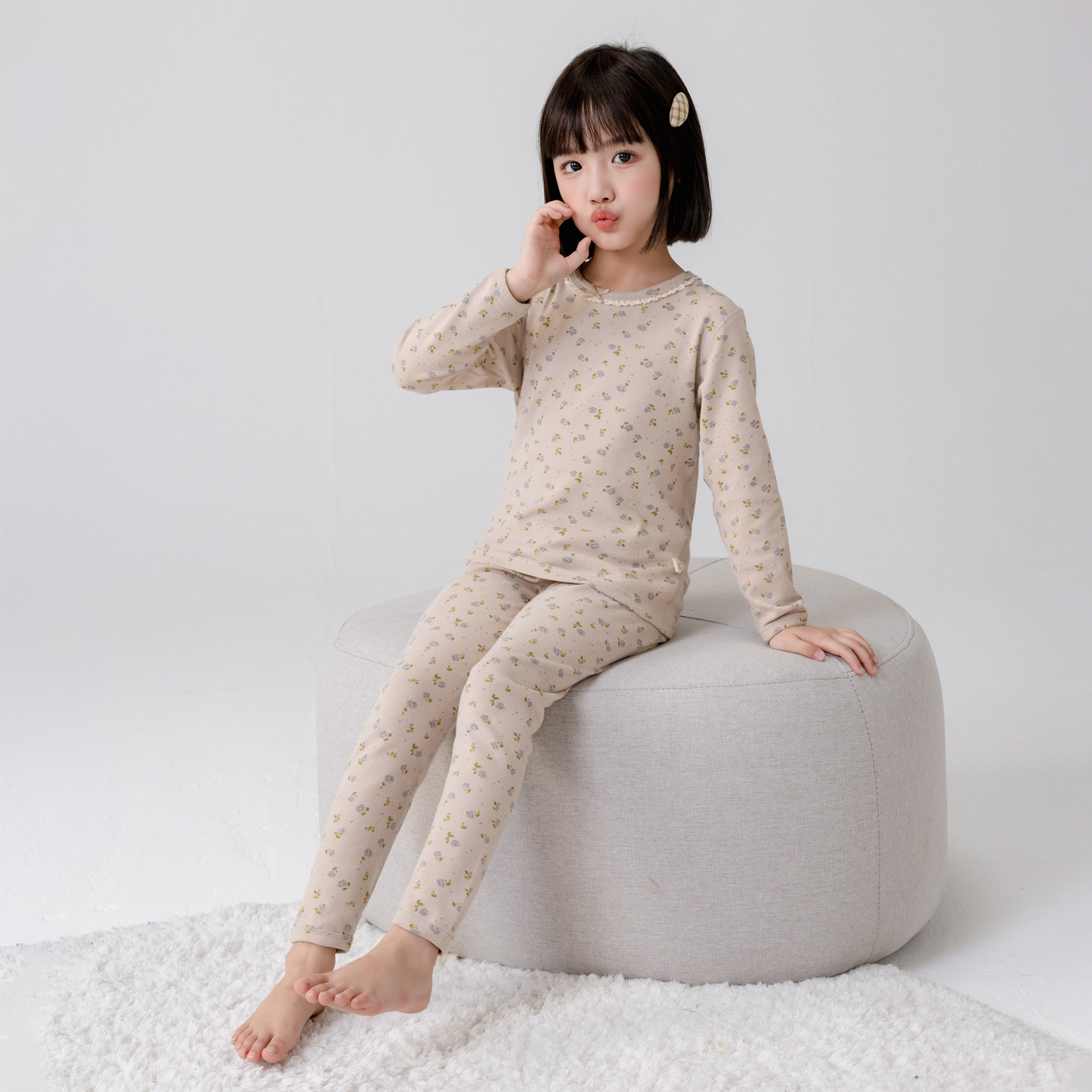 哈依鲁2025女童秋冬季秋衣秋裤内衣两件套装儿童中大童纯棉家居服,童装/婴儿装/亲子装,内衣套装,淘宝优惠券,粉丝福利购,淘宝优惠卷