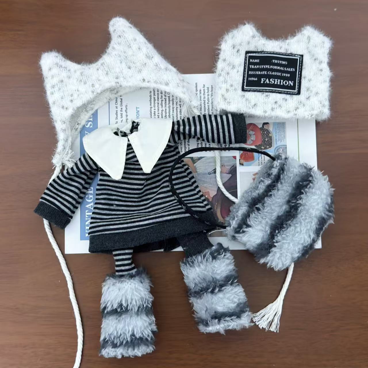 6分秋冬衣服新款30厘米bjd娃衣